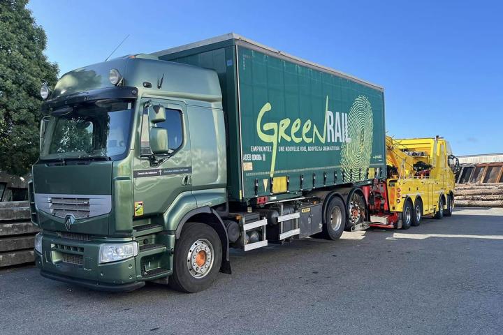 Remorquage de camion Saint-Brieuc