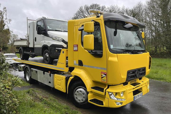 Service de remorquage de poids lourds Saint-Brieuc